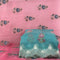 Thread Embroidered Pure Silk Organza Fabric-KA1950